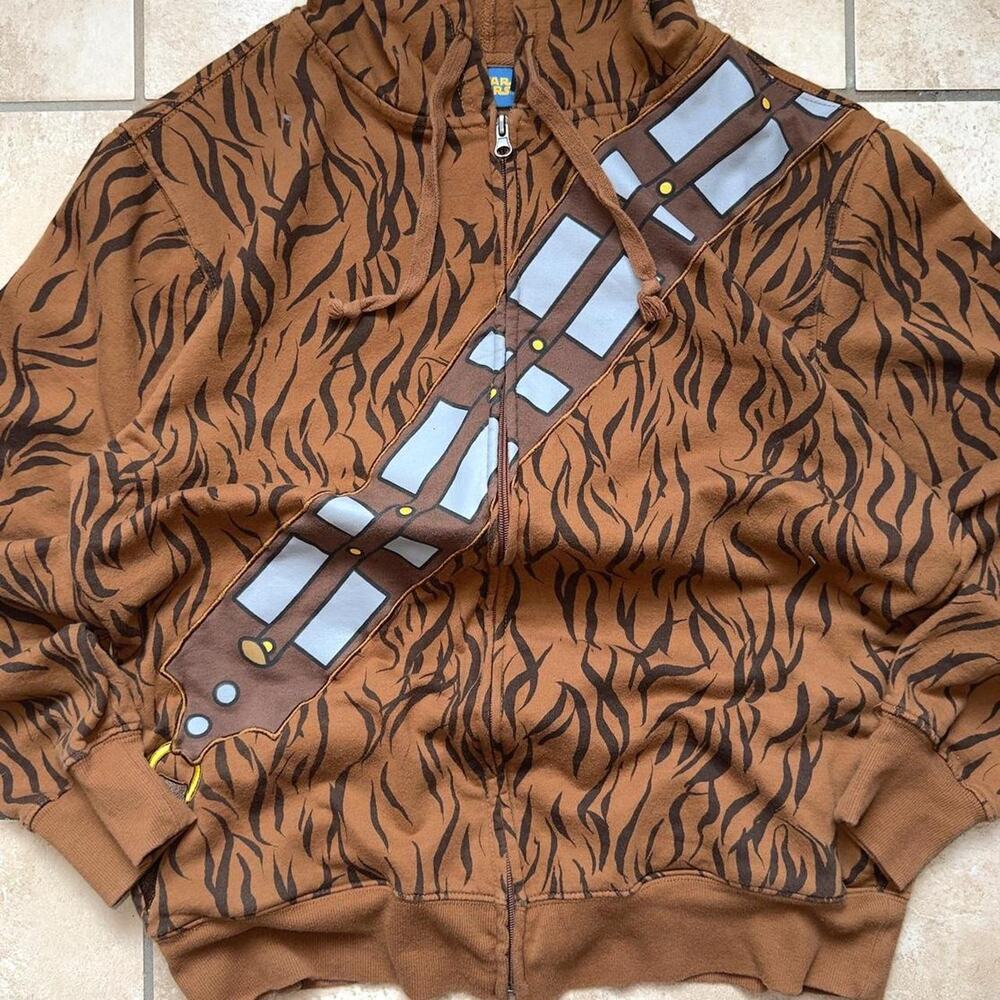 Star Wars Walt Disney World Chewbacca Zip Up Hoodie - Size L
